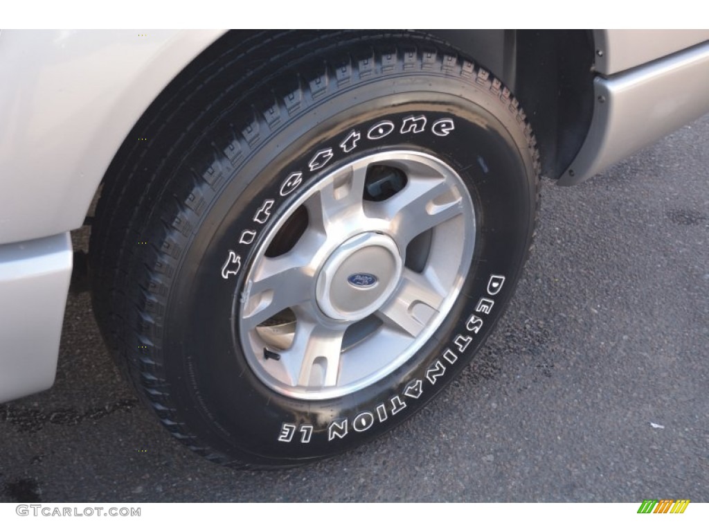 2004 Explorer Sport Trac XLT - Silver Birch Metallic / Medium Dark Flint/Dark Flint photo #9