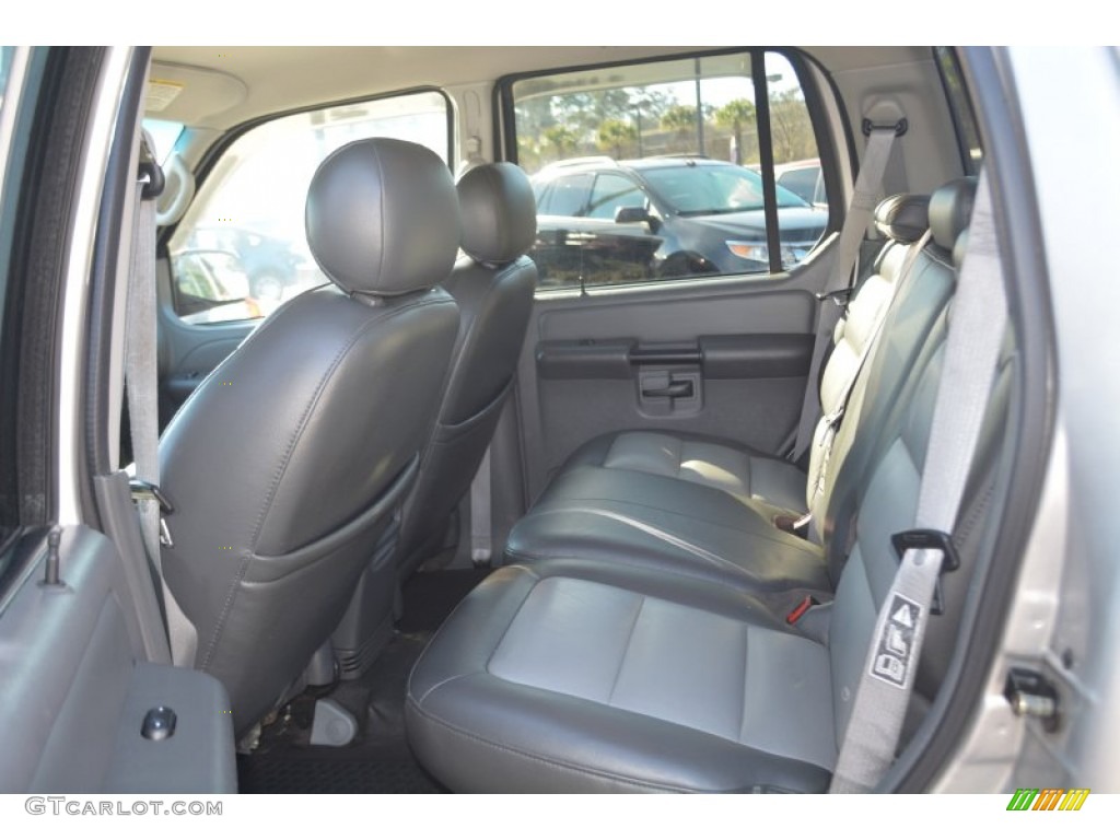 2004 Explorer Sport Trac XLT - Silver Birch Metallic / Medium Dark Flint/Dark Flint photo #10