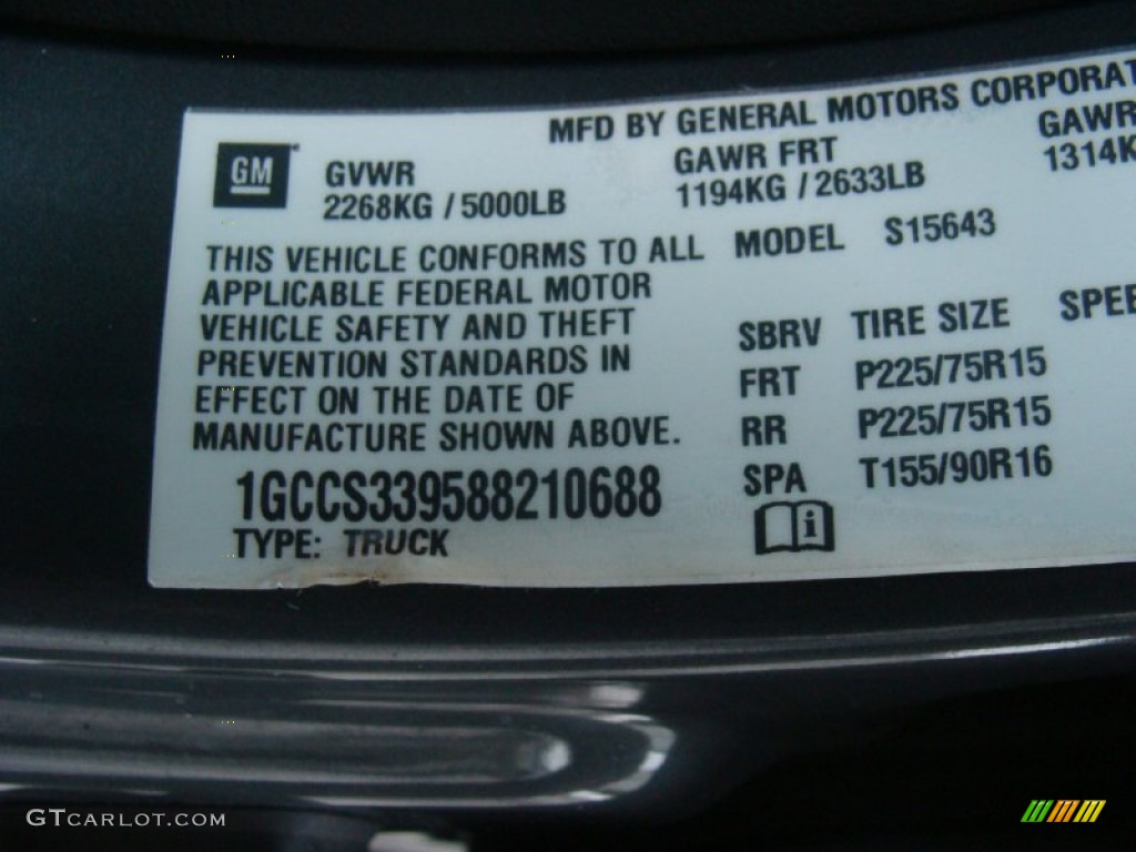 2008 Colorado LT Crew Cab - Dark Gray Metallic / Ebony photo #20