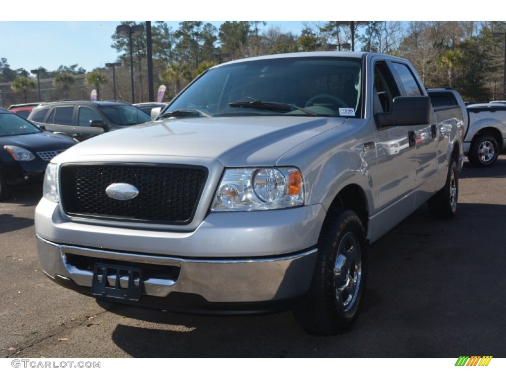 2006 F150 XLT SuperCrew - Silver Metallic / Medium/Dark Flint photo #7