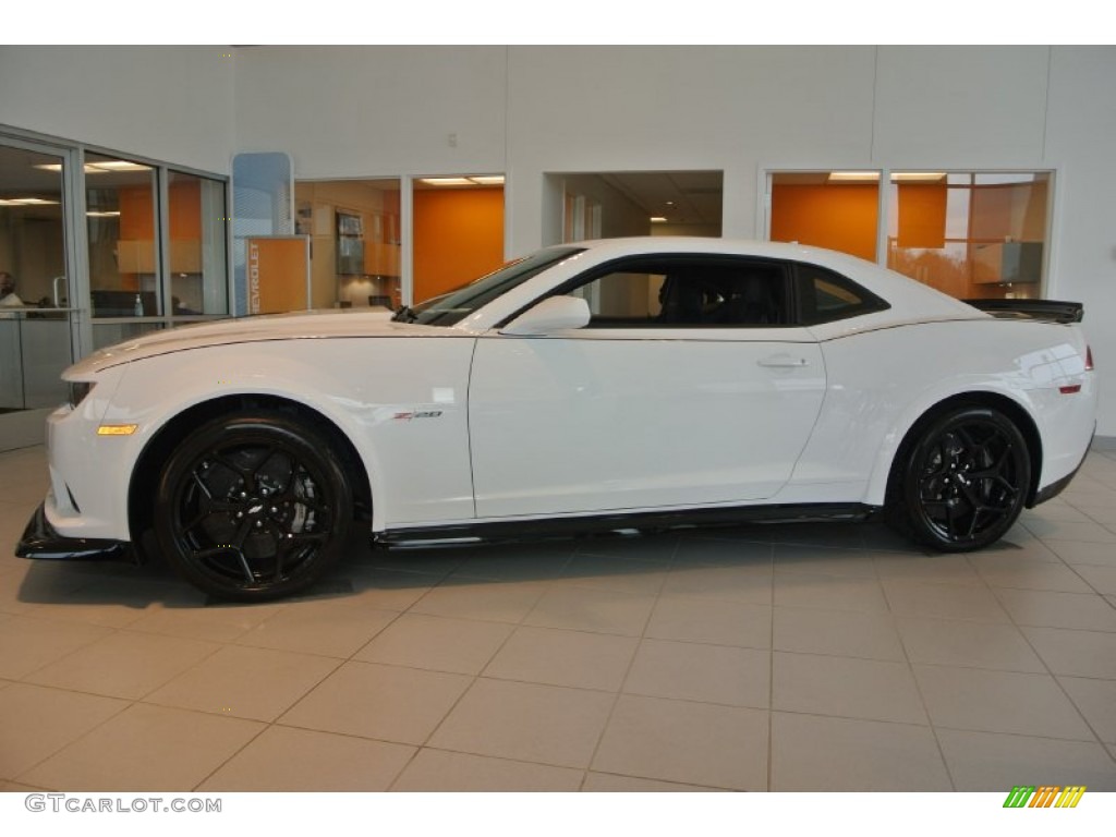 Summit White 2015 Chevrolet Camaro Z/28 Coupe Exterior Photo #101094351
