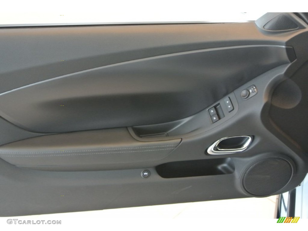 2015 Chevrolet Camaro Z/28 Coupe Black Door Panel Photo #101094468