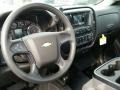 Jet Black/Dark Ash Steering Wheel Photo for 2015 Chevrolet Silverado 3500HD #101094726