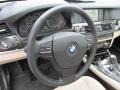 Everest Gray Steering Wheel Photo for 2012 BMW 5 Series #101095716