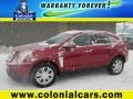 2014 Crystal Red Tintcoat Cadillac SRX Luxury AWD  photo #1