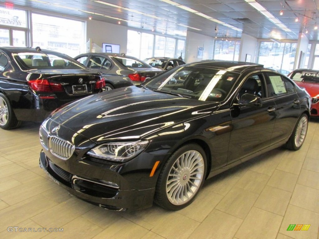 2015 6 Series B6 Bi-Turbo Gran Coupe - Black Sapphire Metallic / Black photo #1