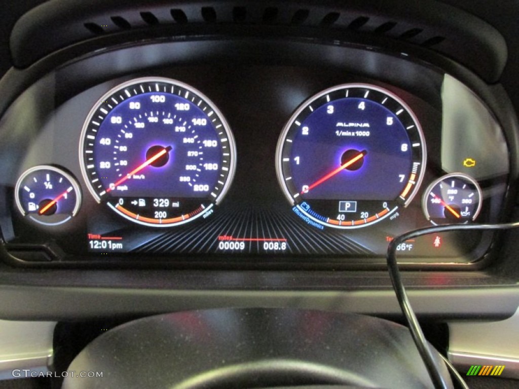 2015 BMW 6 Series B6 Bi-Turbo Gran Coupe Gauges Photo #101096121