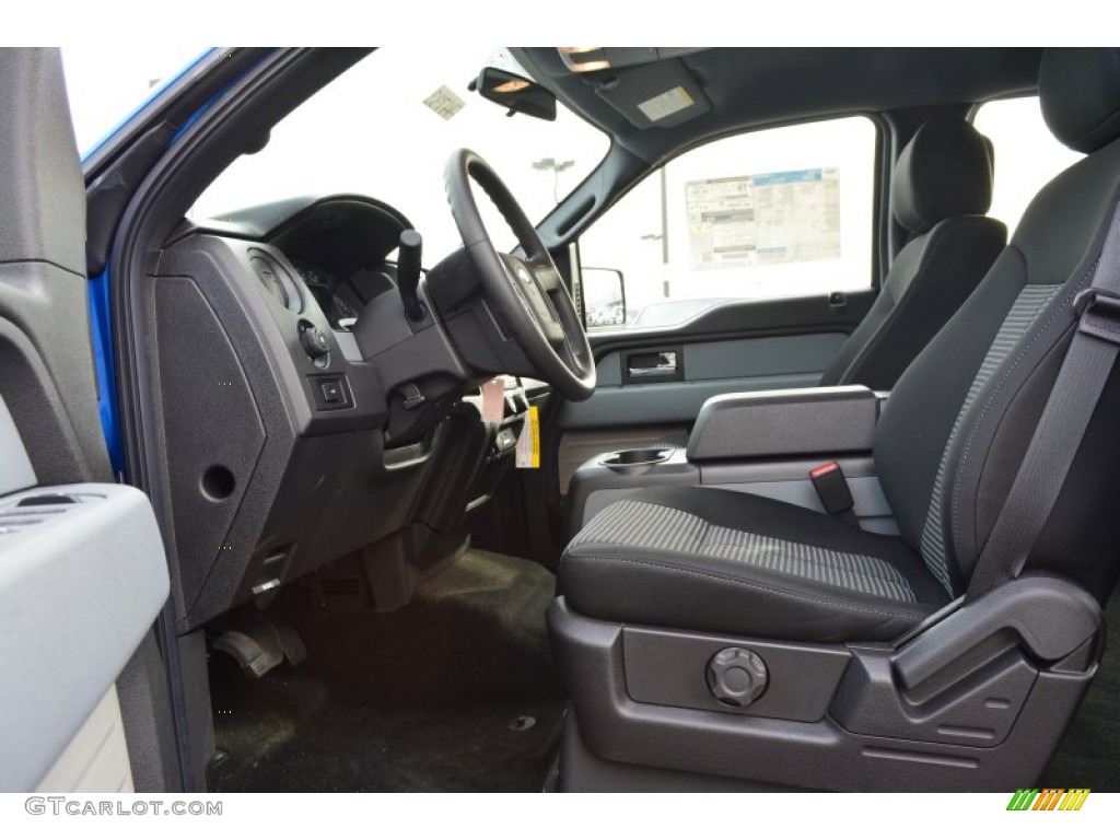 2014 F150 STX SuperCrew - Blue Flame / Black photo #6