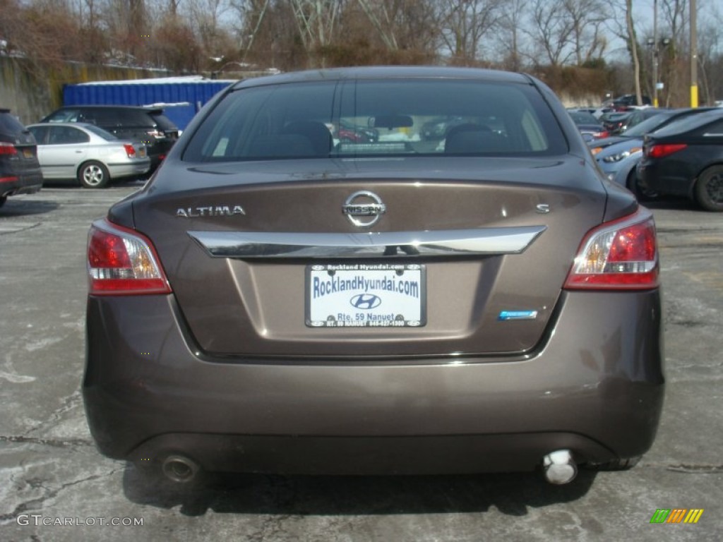 2013 Altima 2.5 S - Java Metallic / Charcoal photo #5