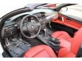 Coral Red/Black Interior Photo for 2012 BMW 3 Series #101098176