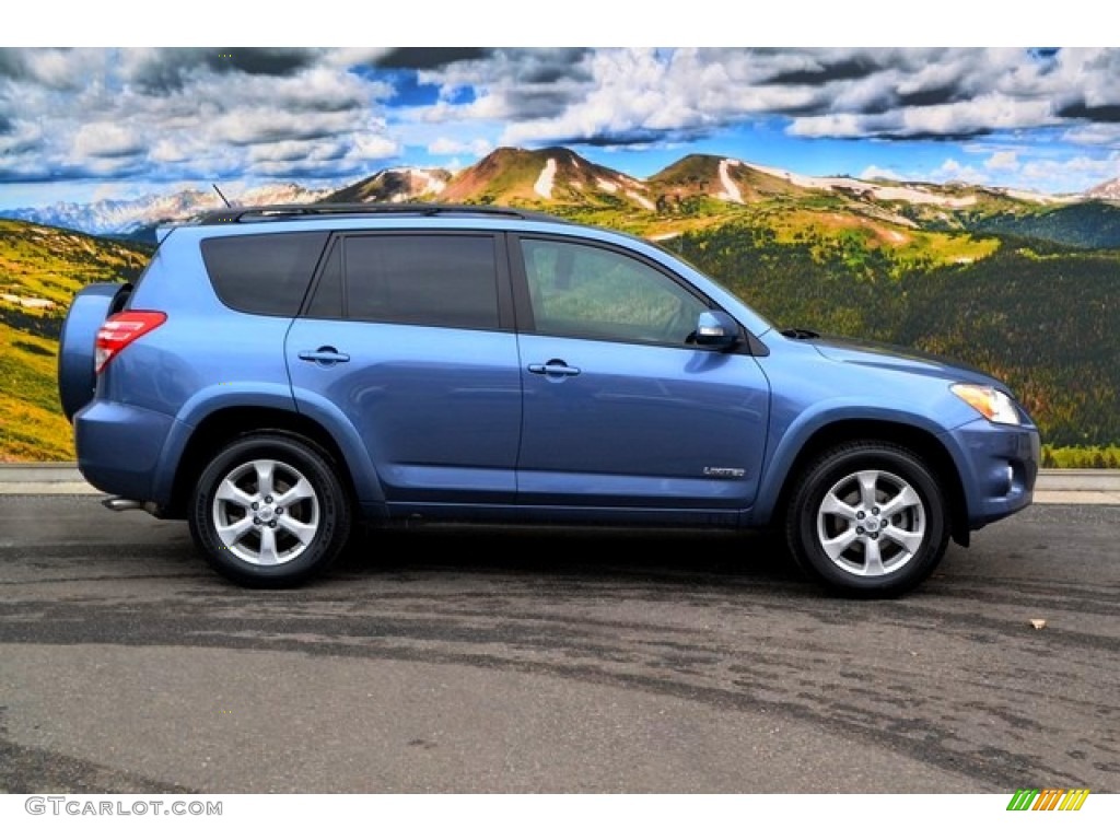 Pacific Blue Metallic 2011 Toyota RAV4 V6 Limited 4WD Exterior Photo #101098344