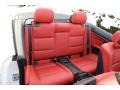 Coral Red/Black Rear Seat Photo for 2012 BMW 3 Series #101098434