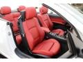Coral Red/Black Front Seat Photo for 2012 BMW 3 Series #101098494