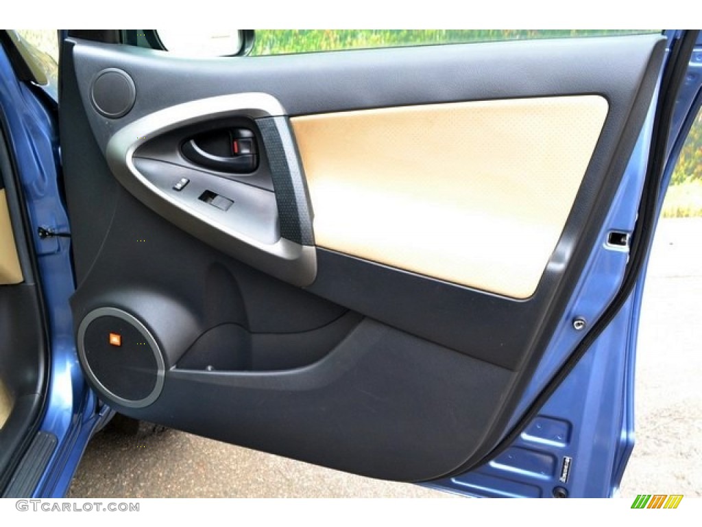 2011 Toyota RAV4 V6 Limited 4WD Sand Beige Door Panel Photo #101098974