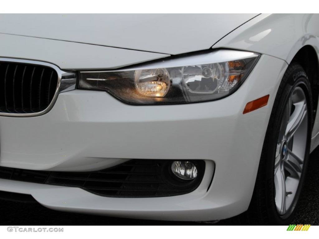 2013 3 Series 328i xDrive Sedan - Alpine White / Venetian Beige photo #30