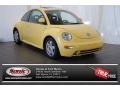 Yellow 2000 Volkswagen New Beetle GLS Coupe