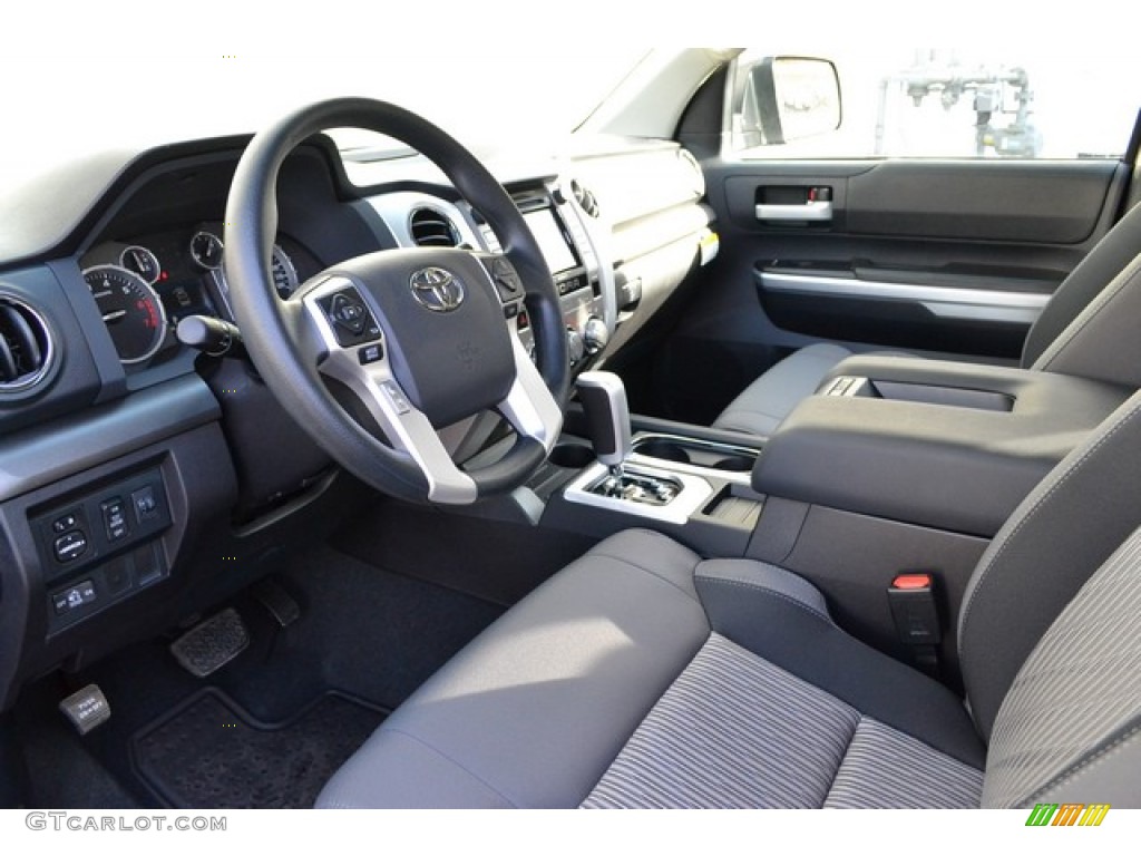 Graphite Interior 2015 Toyota Tundra SR5 Double Cab 4x4 Photo #101100057