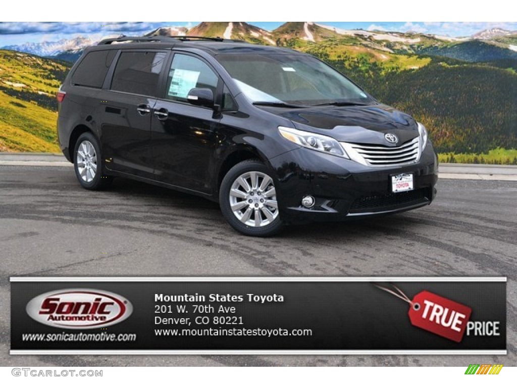 Attitude Black Toyota Sienna