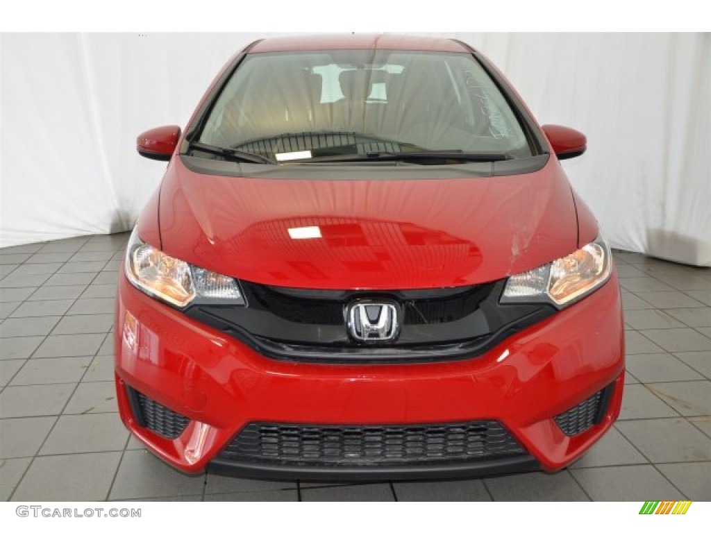 Milano Red 2015 Honda Fit LX Exterior Photo #101101293