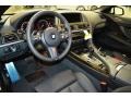 2015 BMW 6 Series Black Interior Prime Interior Photo