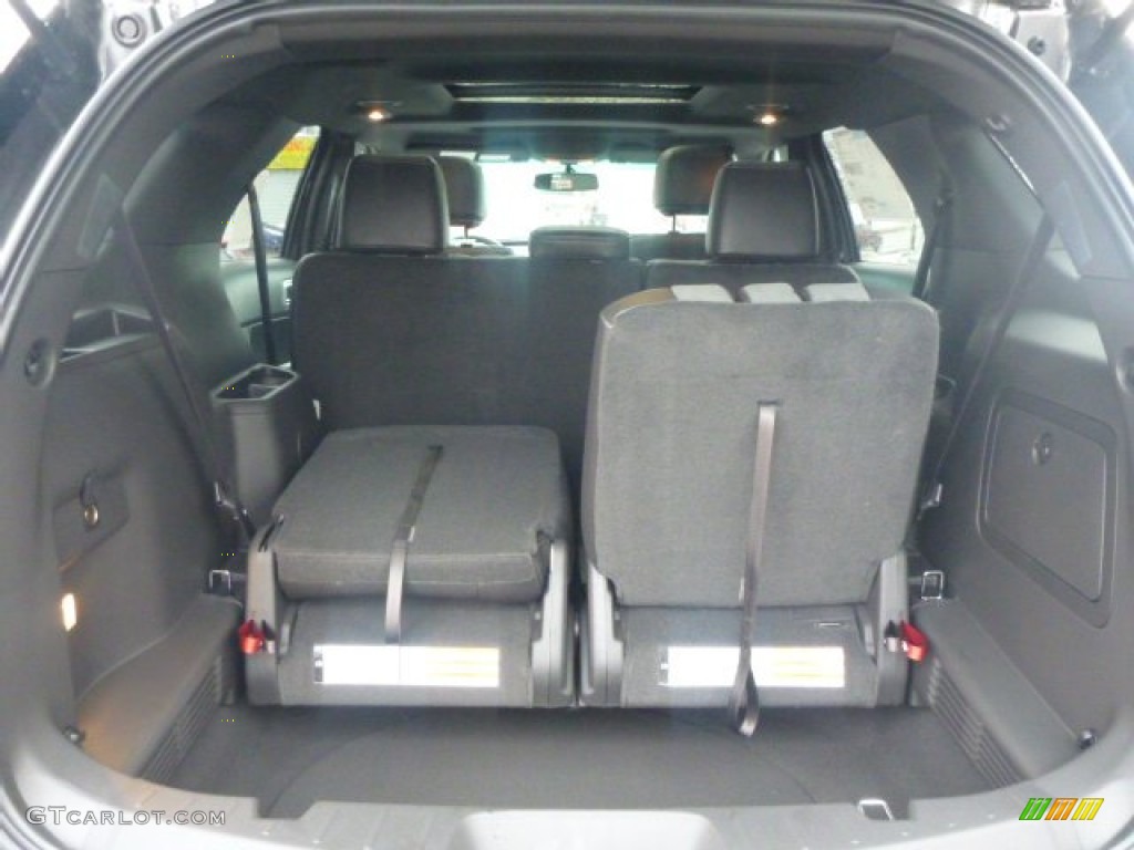 2015 Explorer XLT 4WD - Magnetic / Charcoal Black photo #5