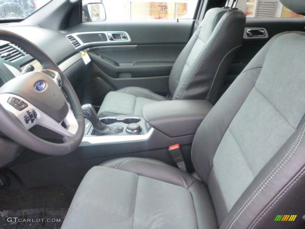 2015 Explorer XLT 4WD - Magnetic / Charcoal Black photo #10
