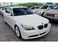 Alpine White - 5 Series 545i Sedan Photo No. 16