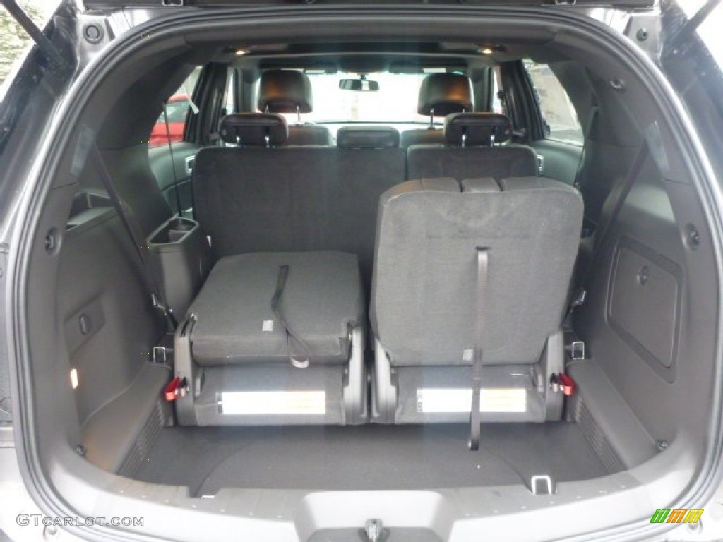 2015 Explorer XLT 4WD - Magnetic / Charcoal Black photo #5