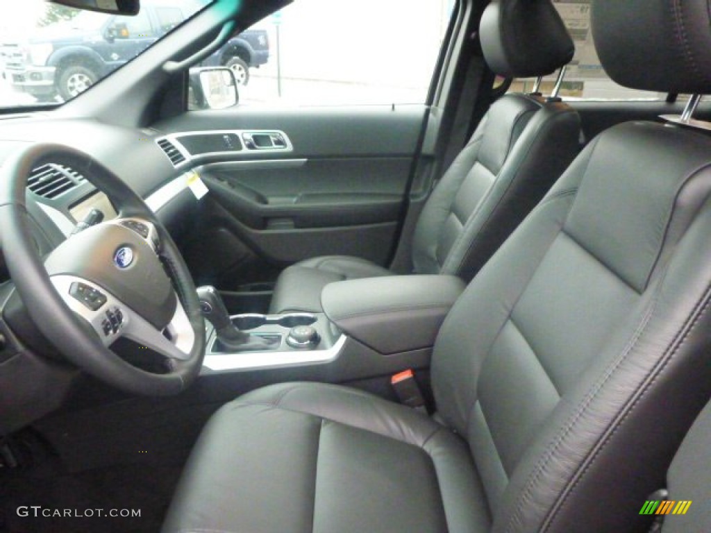 2015 Explorer XLT 4WD - Magnetic / Charcoal Black photo #10