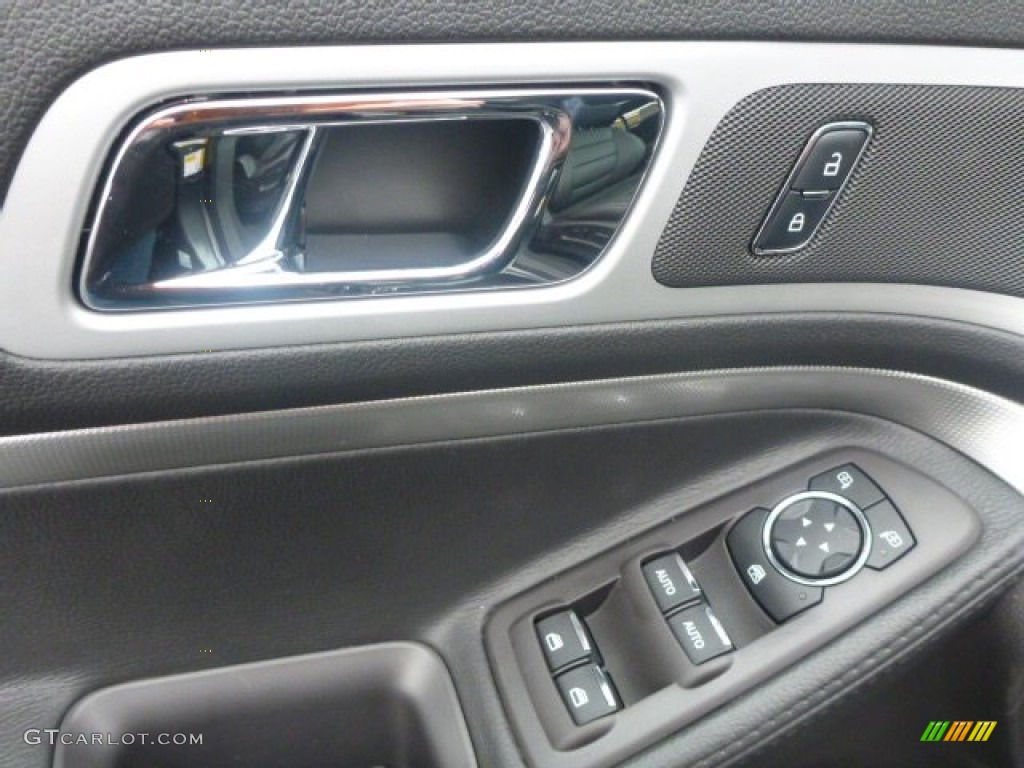 2015 Explorer XLT 4WD - Magnetic / Charcoal Black photo #14