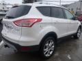 2015 White Platinum Metallic Tri-Coat Ford Escape Titanium 4WD  photo #6