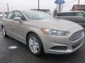 2015 Tectonic Silver Metallic Ford Fusion SE  photo #9