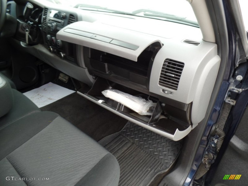2011 Silverado 1500 LS Extended Cab - Imperial Blue Metallic / Dark Titanium photo #27