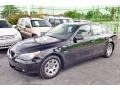 Jet Black - 5 Series 525i Sedan Photo No. 25