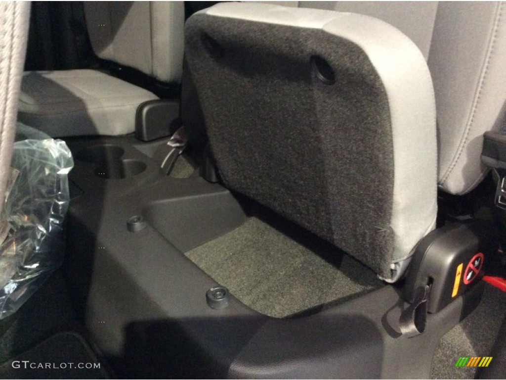 2015 GMC Canyon Extended Cab 4x4 Rear Seat Photo #101106153