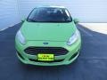 2014 Green Envy Ford Fiesta Titanium Sedan  photo #5