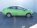 Green Envy - Fiesta Titanium Sedan Photo No. 8