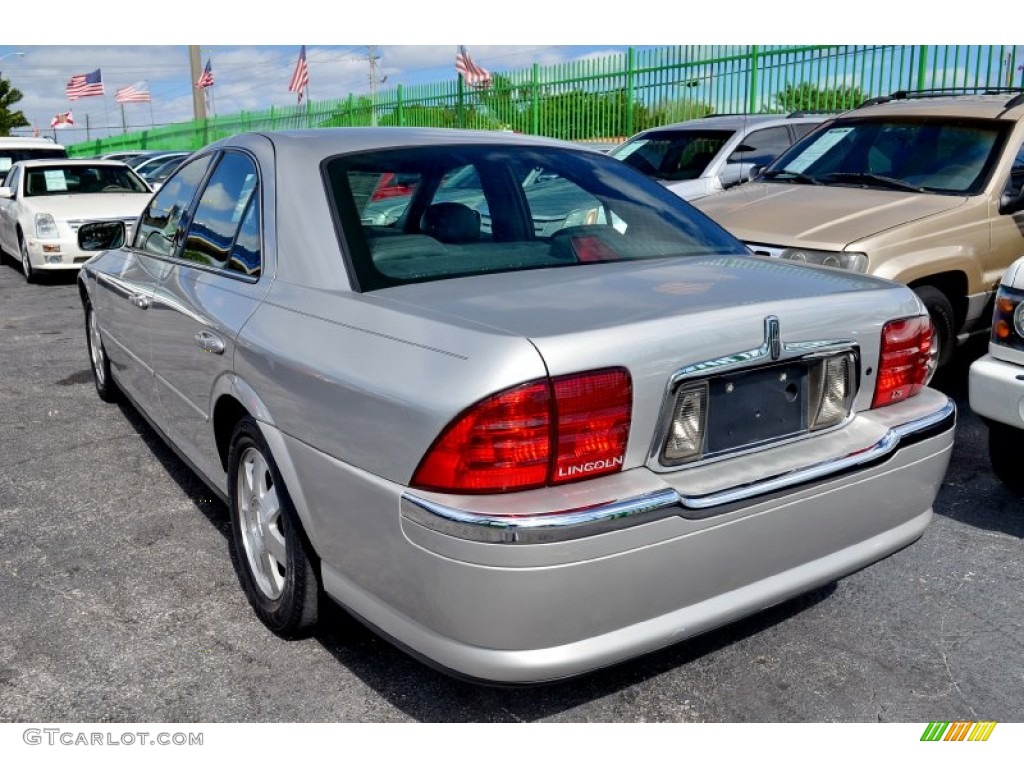 2002 LS V6 - Silver Birch Metallic / Deep Charcoal photo #9