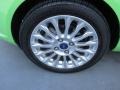 2014 Green Envy Ford Fiesta Titanium Sedan  photo #18