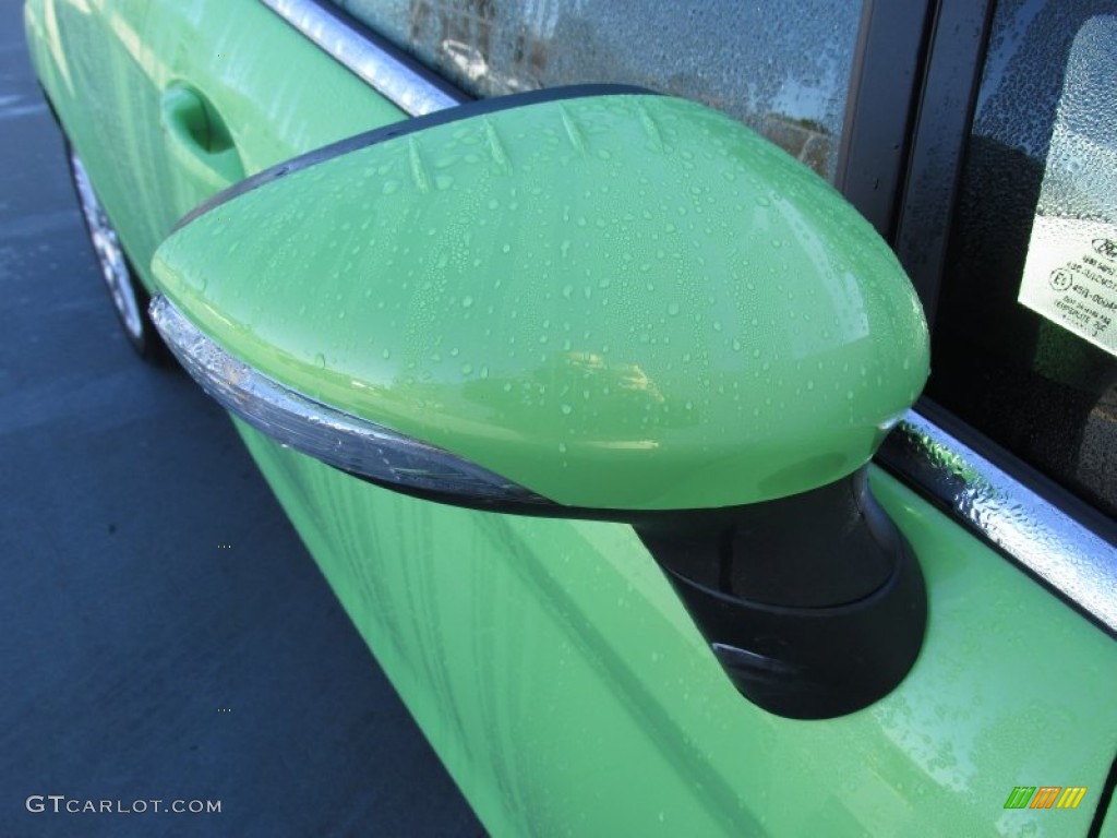 2014 Fiesta Titanium Sedan - Green Envy / Charcoal Black photo #22
