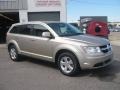 2009 Light Sandstone Metallic Dodge Journey SXT  photo #3