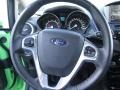 2014 Green Envy Ford Fiesta Titanium Sedan  photo #42