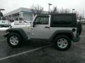 2009 Bright Silver Metallic Jeep Wrangler X 4x4  photo #10