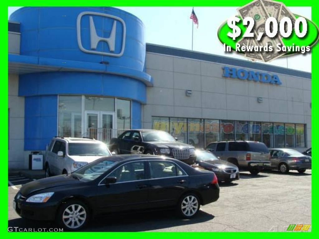 2006 Accord EX-L V6 Sedan - Nighthawk Black Pearl / Ivory photo #1