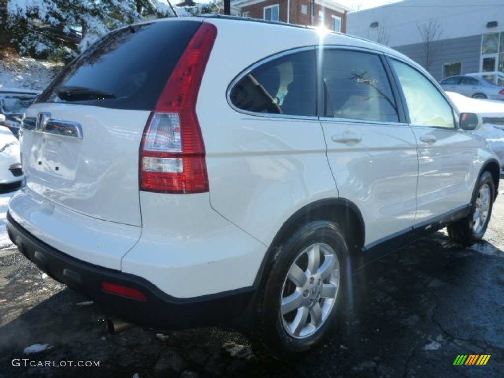 2007 CR-V EX-L 4WD - Taffeta White / Gray photo #13