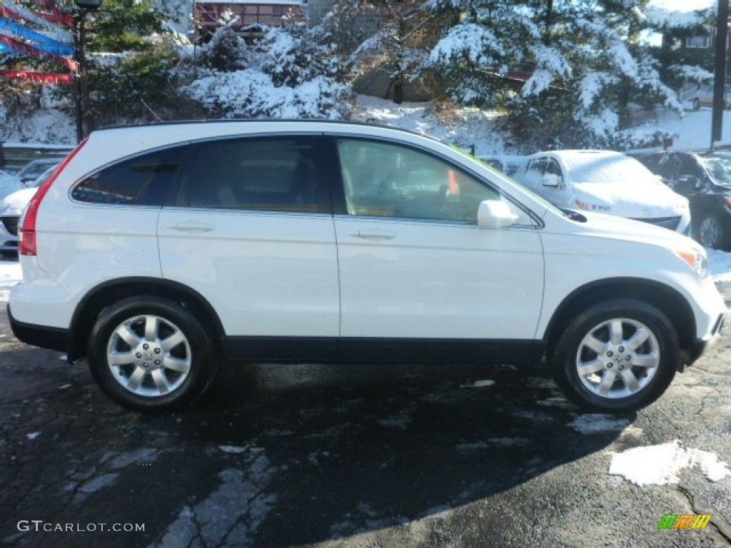 2007 CR-V EX-L 4WD - Taffeta White / Gray photo #14