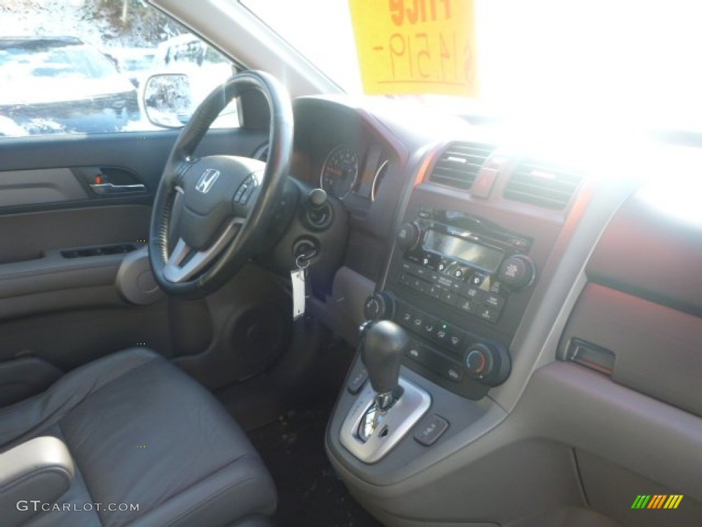 2007 CR-V EX-L 4WD - Taffeta White / Gray photo #17