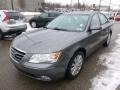 2009 Willow Gray Hyundai Sonata Limited  photo #7