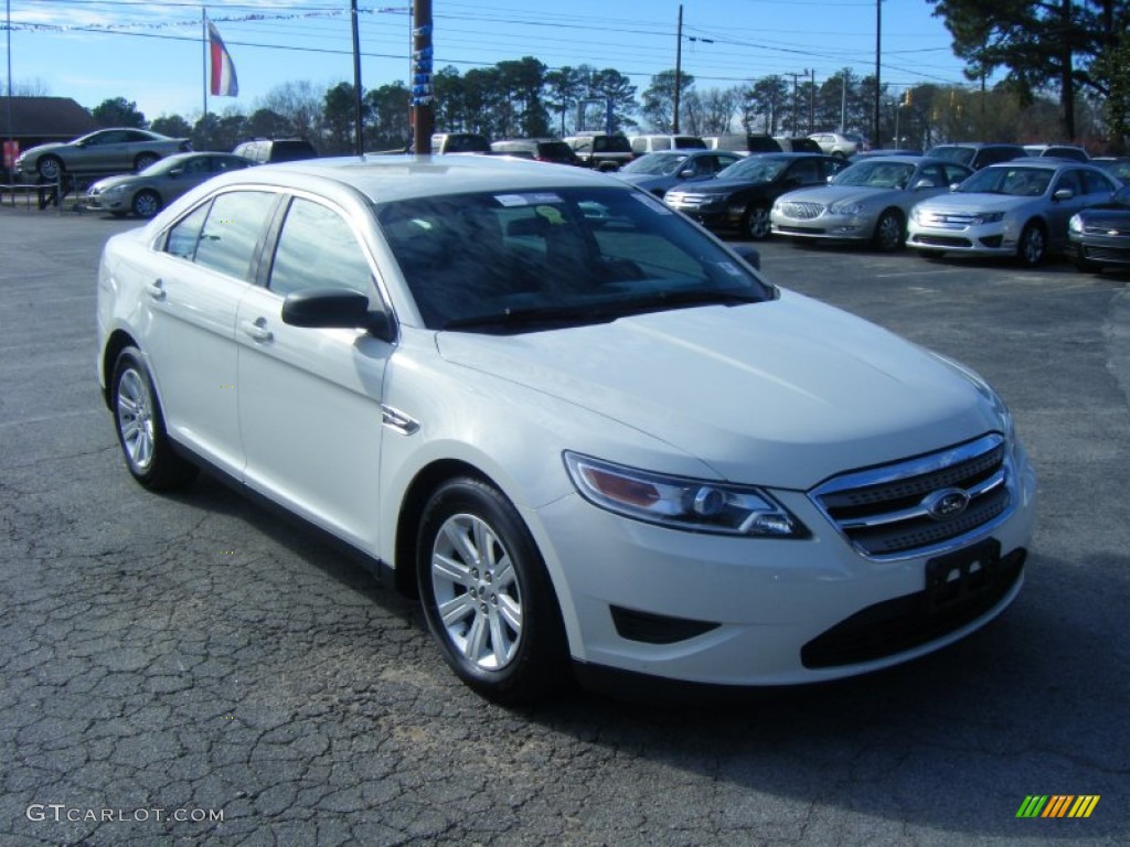 2012 Taurus SE - White Suede / Light Stone photo #1
