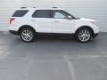 2015 White Platinum Ford Explorer Limited  photo #3